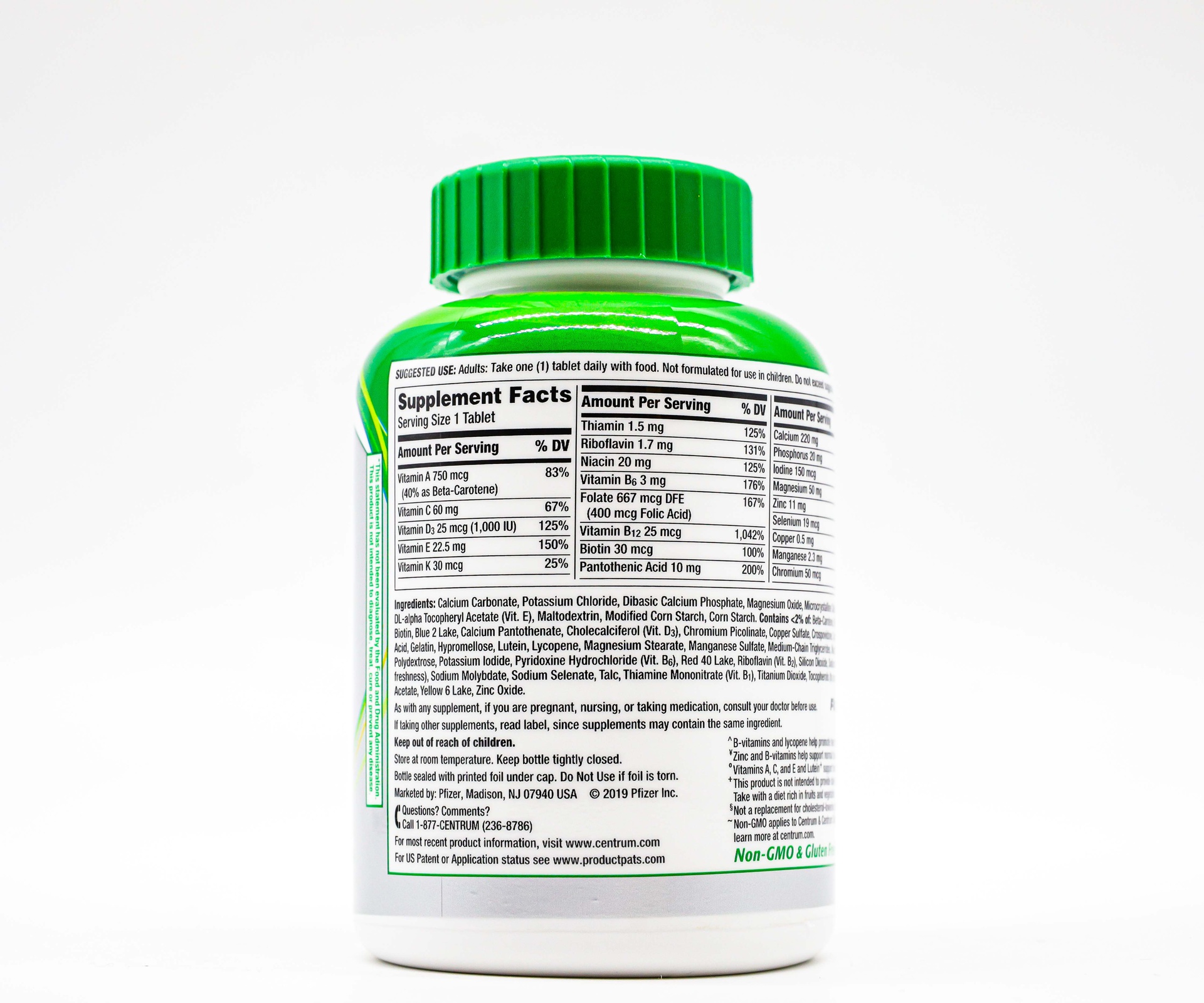 Centrum Silver Multivitamin Adults 50+ 220Serv.220Tabs. Maxmuscle Elite